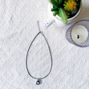 Blue and Silver Necklace
